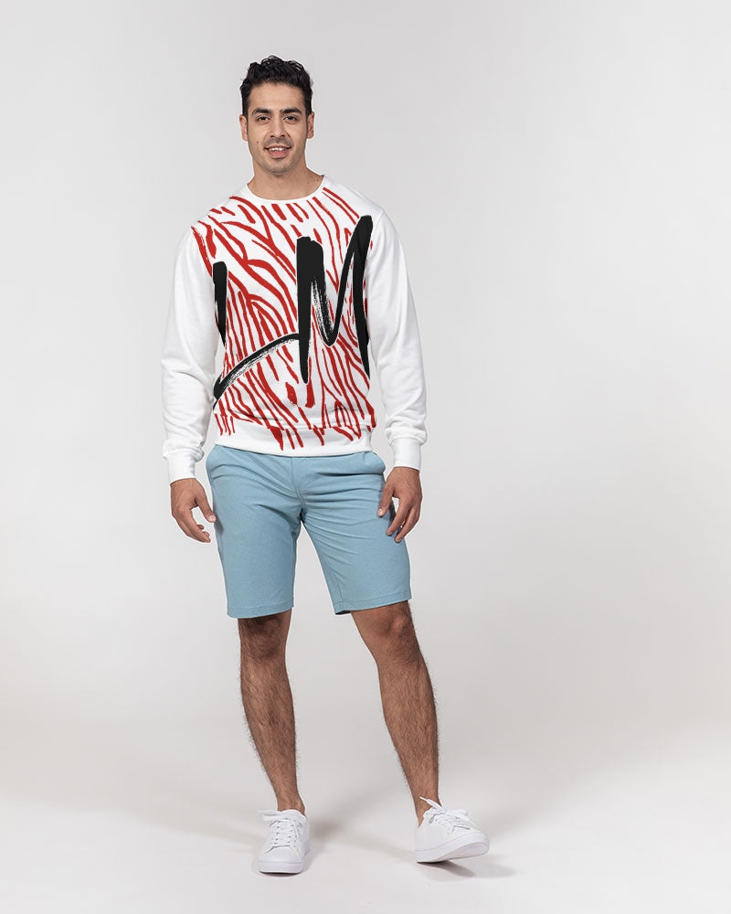 LEXXI MESHAN'S WILD SIDE- Men's Classic French Terry Crewneck Pullover