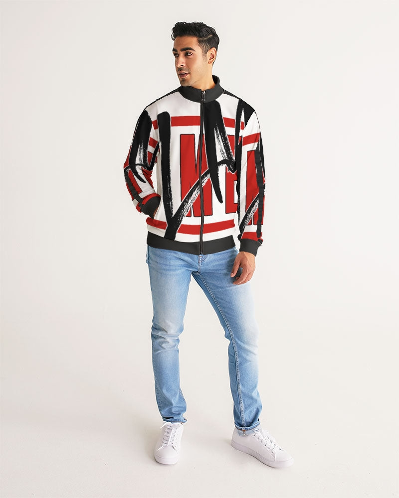 Men's RHEDMAN Stripe-Sleeve Track Jacket
